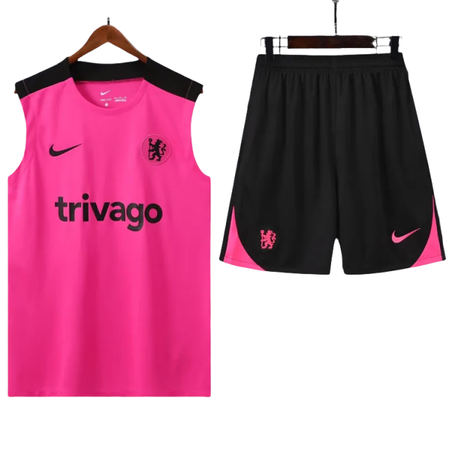 24-25 CHE Pink Tank top and shorts suit