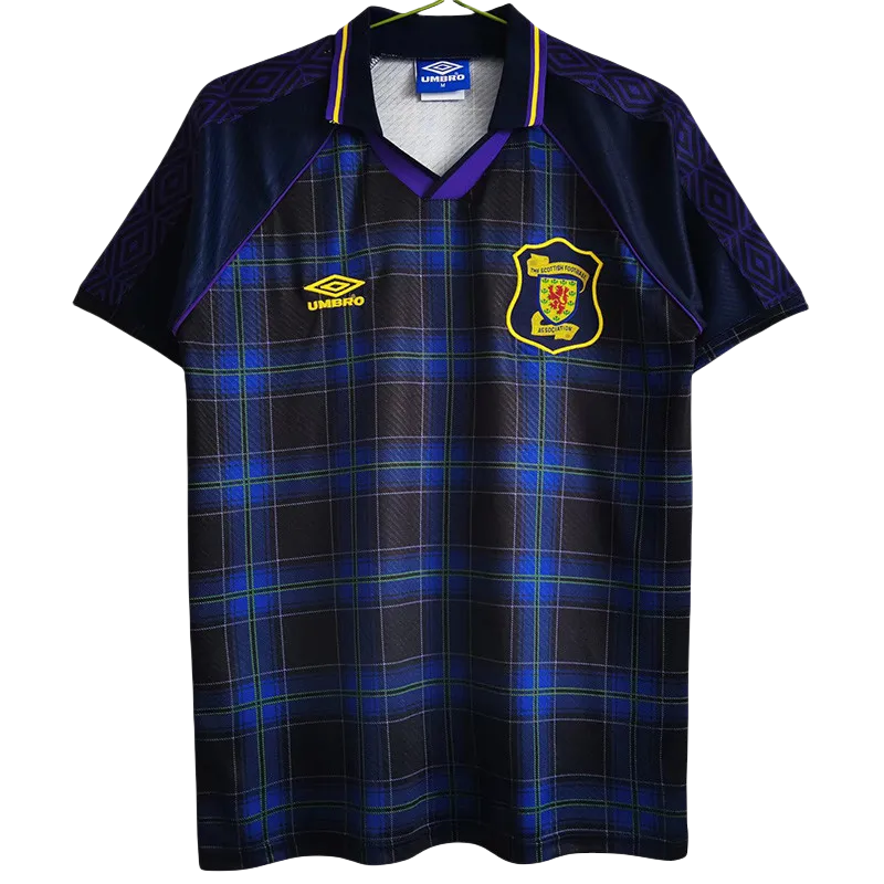 1994-1996 Scotland Home Retro Soccer Jersey