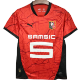 24-25 Stade Rennais Home Fans Soccer Jersey