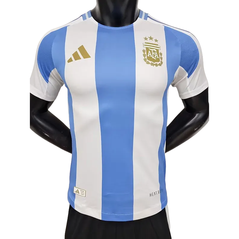 24-25 Argentina Home Player Version Soccer Jersey