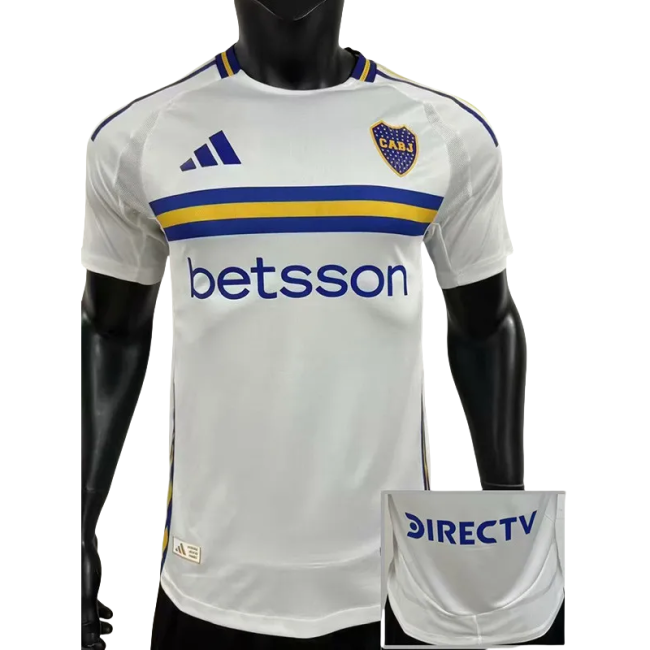 24-25 Boca Juniors Away Player Version Soccer Jersey