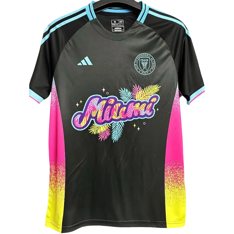 24-25 Inter Miami Black Concept Edition Fans Soccer Jersey #