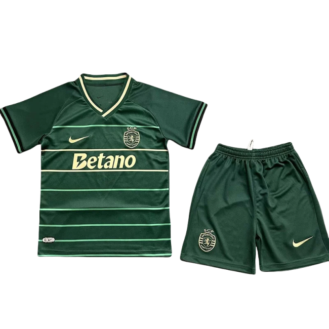 24-25 Sporting Lisbon Third Kids Soccer Jersey