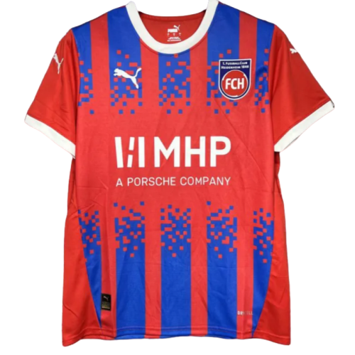 24-25 Heidenheim Home Fans Soccer Jersey