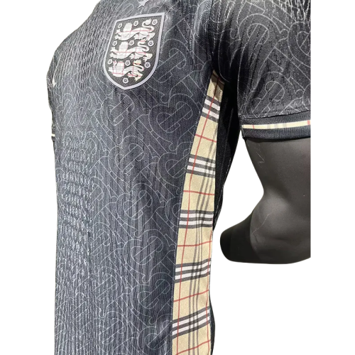 24-25 England Black Grey Special Edition Player Version Soccer Jersey