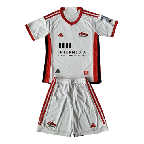 24-25 San Jose Earthquakes Away Kids Soccer Jersey