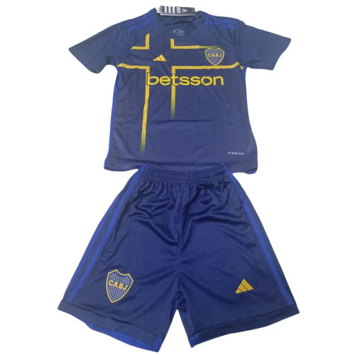 24-25 Boca Juniors Third Kids Soccer Jersey