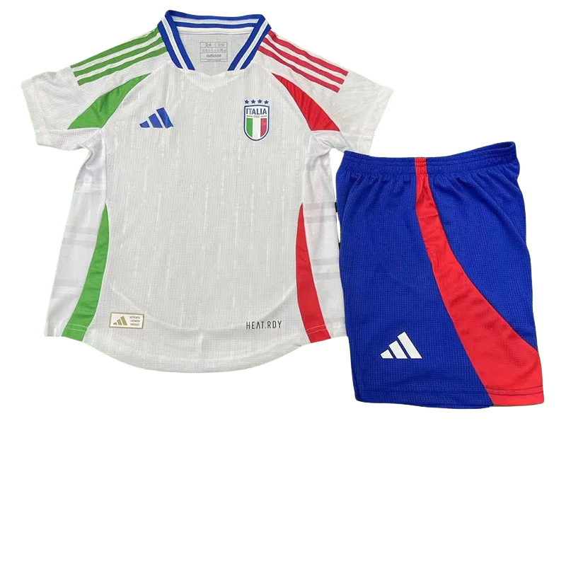 24-25 Italy Away Kids Player Version Soccer Jersey