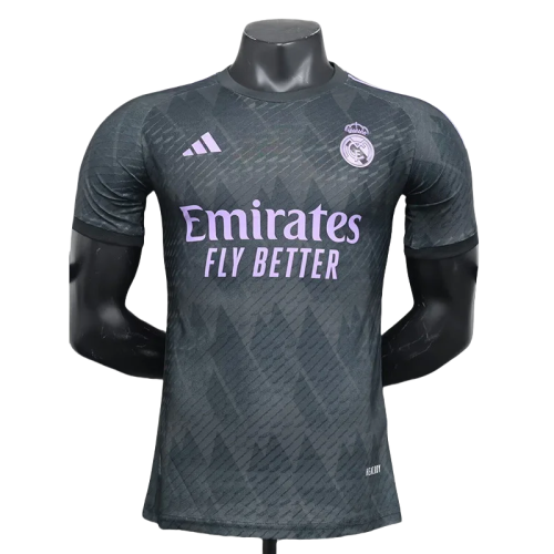 24-25 Real Madrid Black Special Edition Player Version Soccer Jersey