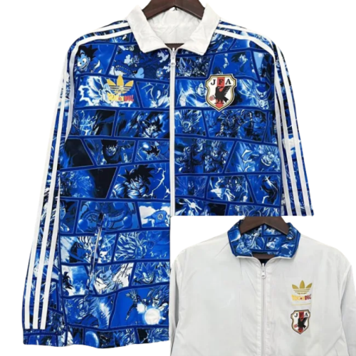 2024 Japan Anime Edition Blue & White Double Sided Windbreaker