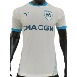 24-25 Marseille Home Player Version Soccer Jersey