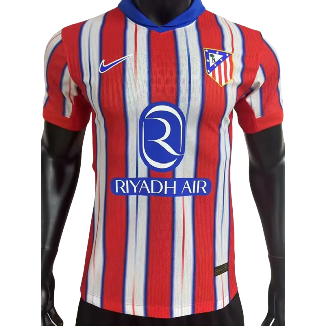 24-25  Atletico Madrid Home Player Version Soccer Jersey