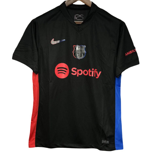 24-25 Mens Barcelona  Away Fans Soccer Jersey