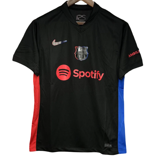 24-25 Mens Barcelona  Away Fans Soccer Jersey