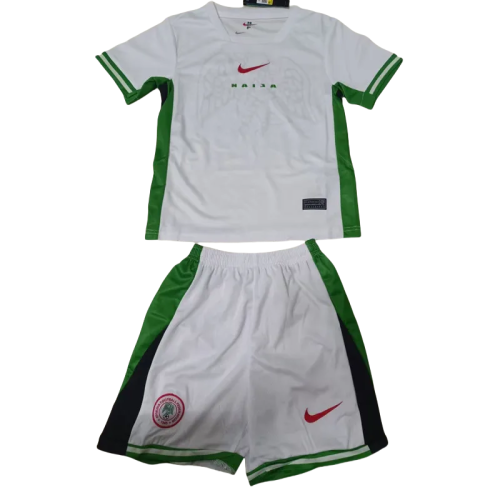24-25 Nigeria Home Kids Soccer Jersey