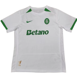 24-25 Sporting Lisbon Away Fans Soccer Jersey