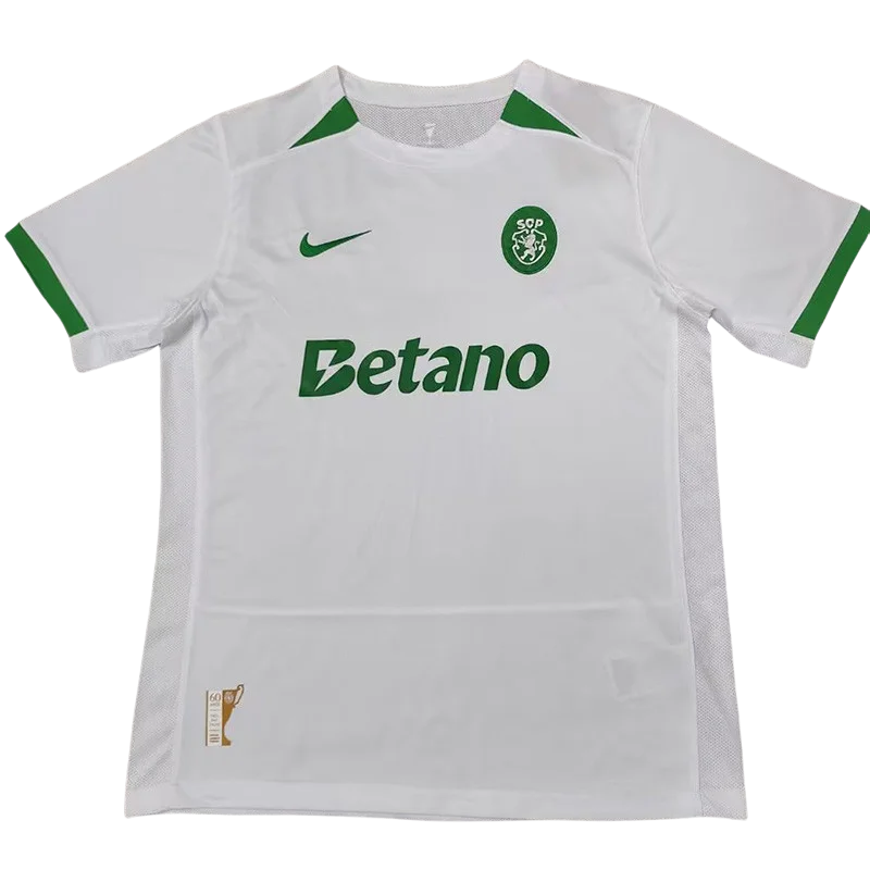 24-25 Sporting Lisbon Away Fans Soccer Jersey