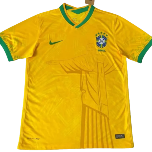 22-23 Brazil Special Edition Yellow Training Soccer Jersey 女神版