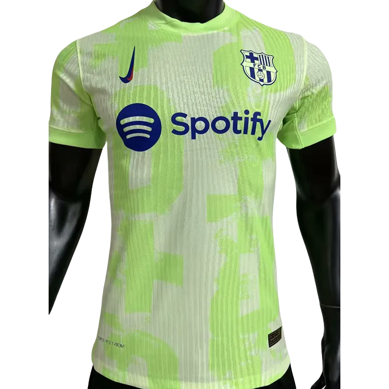 24-25 Mens Barcelona  Third Player Version Soccer Jersey