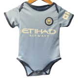 24-25 Man City Home Baby Infant Crawl Suit