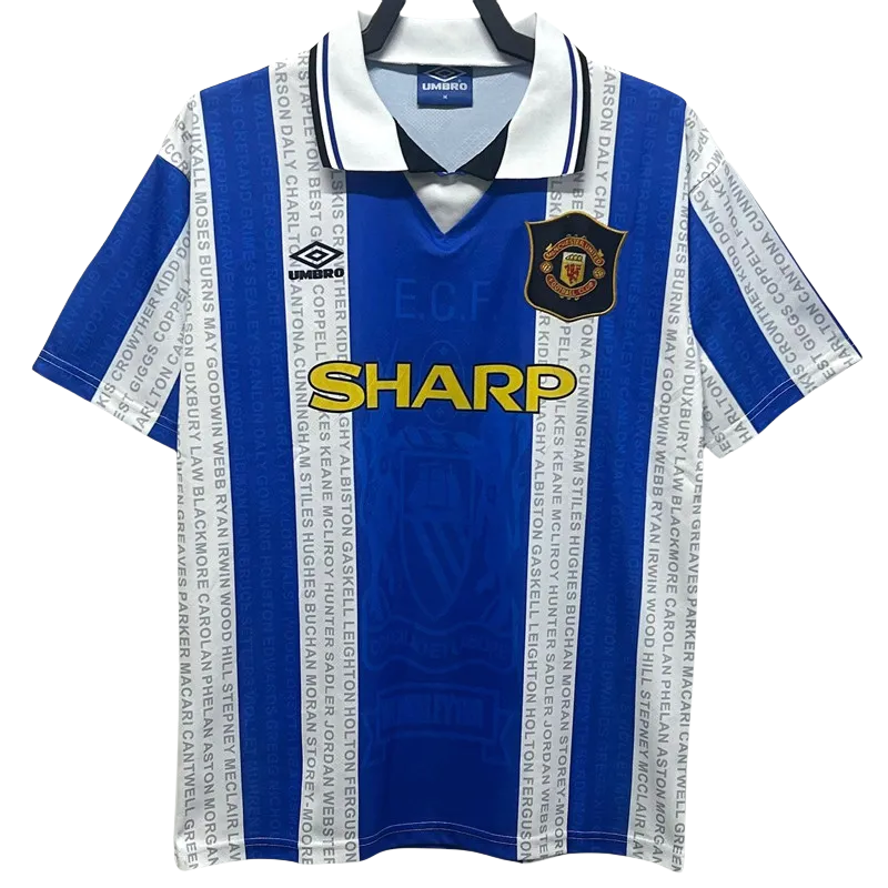 1994-1996 Man Utd Away Retro Soccer Jersey