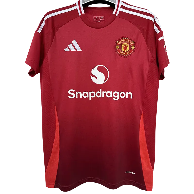 24-25 Man Utd Home 1:1 Fans Soccer Jersey