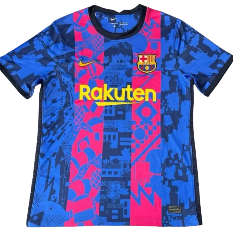 21-22 Mens Barcelona Third Fans Soccer Jersey