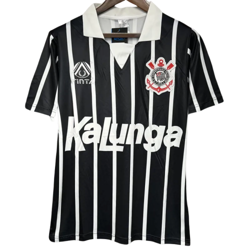 1990 Corinthians Away Retro Soccer Jersey
