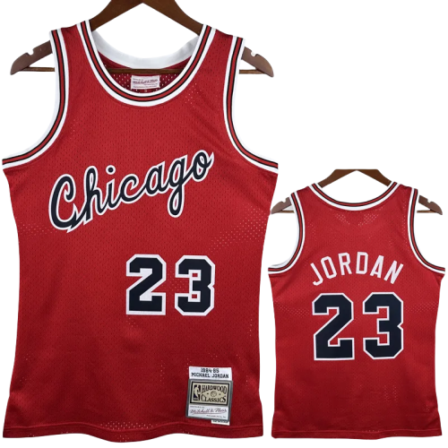 1984-85 BULLS JORDAN #23 Red Retro Top Quality Hot Pressing NBA Jersey