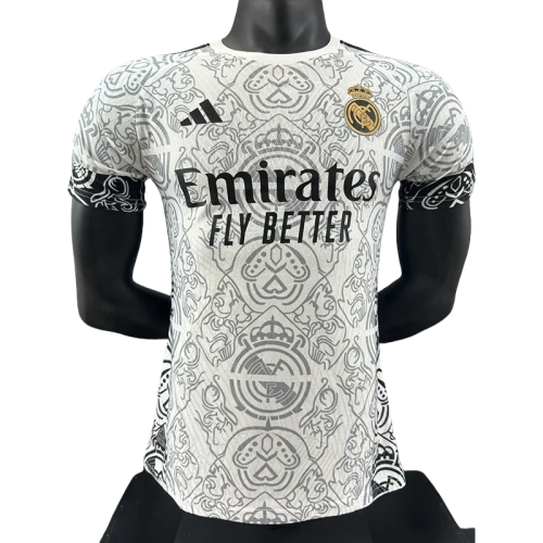 23-24 Real Madrid White Special Edition Player Version Soccer Jersey