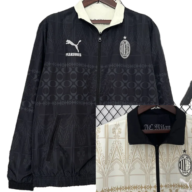 2024 ACM Black & Beige Double Sided Windbreaker