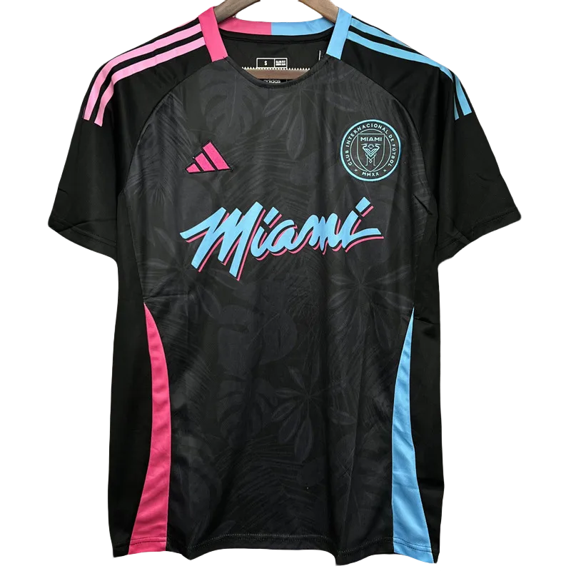 24-25 Inter Miami Black Special Edition Fans Soccer Jersey