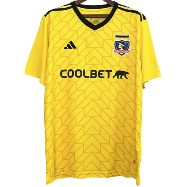 24-25 Colo-Colo Yellow GoalKeeper Fans Soccer Jersey