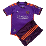 24-25 Houston Dynamo Away Kids Soccer Jersey