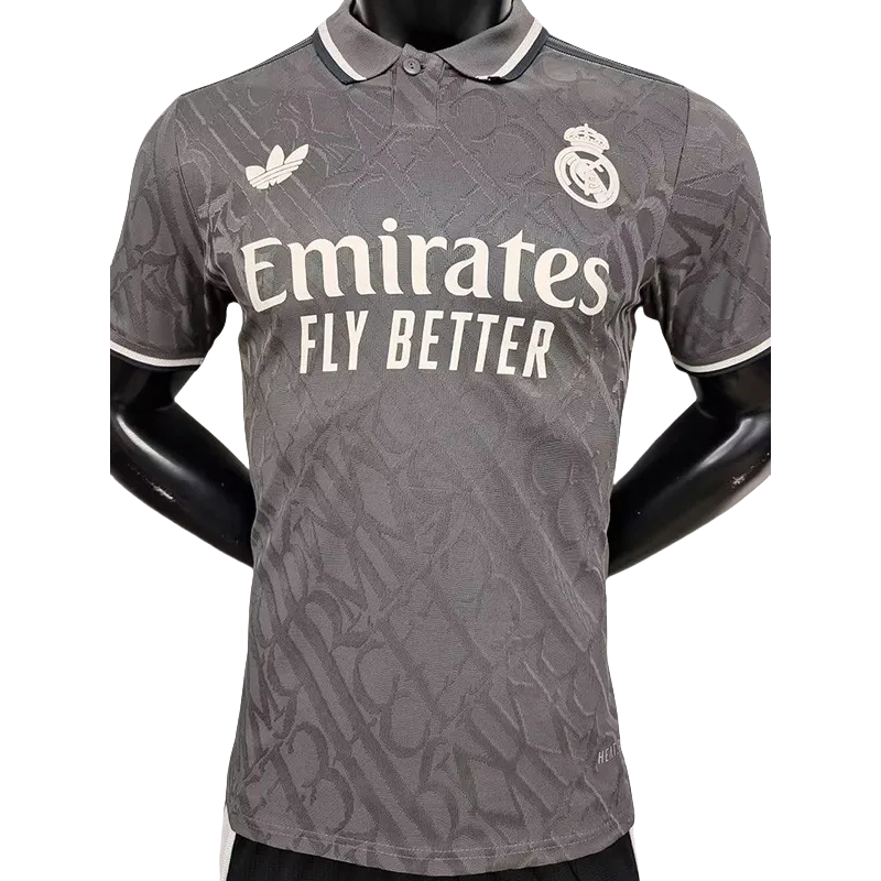 24-25  Real Madrid  Third Player Version Soccer Jersey