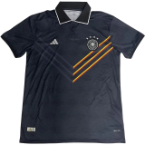 24-25 Germany Black Polo Short Sleeve