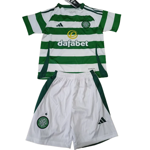 24-25 Celtic Home Kids Soccer Jersey