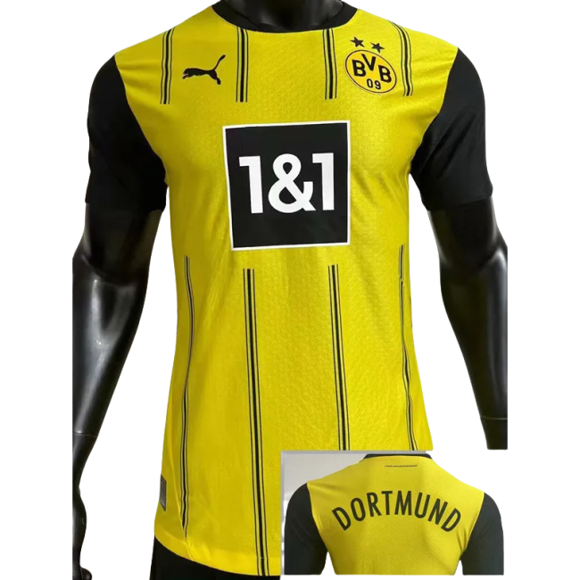 24-25 Dortmund Home Player Version Soccer Jersey