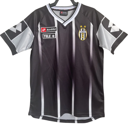 2000-2001 JUV Black Retro Training Shirts