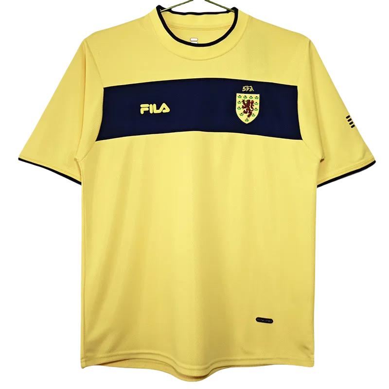 2002 Scotland Away Retro Soccer Jersey
