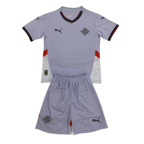 24-25 Iceland Away Kids Soccer Jersey
