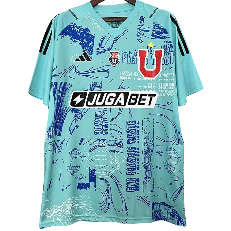 24-25 Universidad De Chile Sky Blue GoalKeeper Soccer Jersey