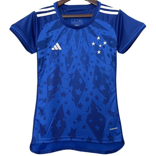 24-25 Cruzeiro Home Women Soccer Jersey