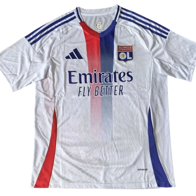 24-25 Lyon Home Fans Soccer Jersey