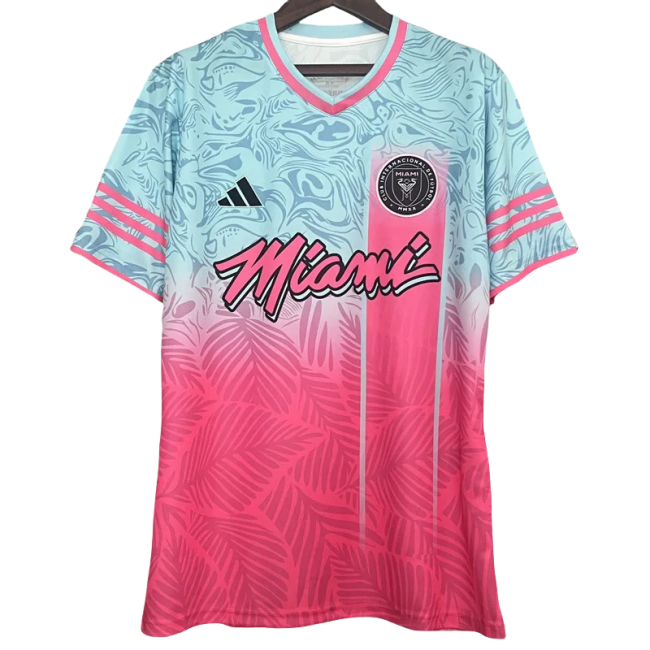 24-25 Inter Miami Pink Blue Special Edition Fans Soccer Jersey