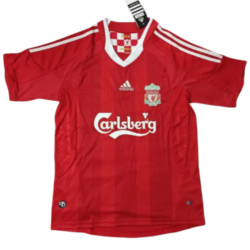 2009-2010 LIV Home Retro Soccer Jersey
