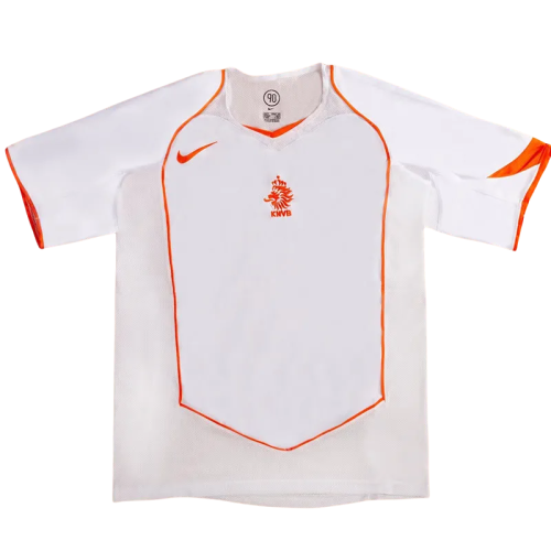 2004 Netherlands Away Retro Soccer Jersey