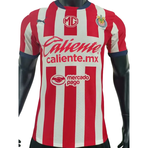 24-25 Chivas Home Player Version Soccer Jersey