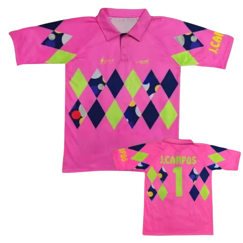 1992-1993主 Mexico J.Campos #1 GoalKeeper Retro Soccer Jersey