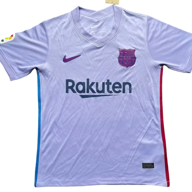 21-22 Mens Barcelona  Away Fans Soccer Jersey